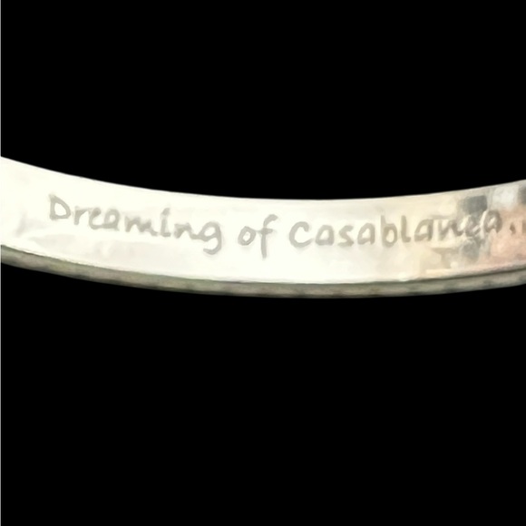 BRIGHTON dreaming of Casa Blanca cuff bracelet NWOT - Picture 7 of 10